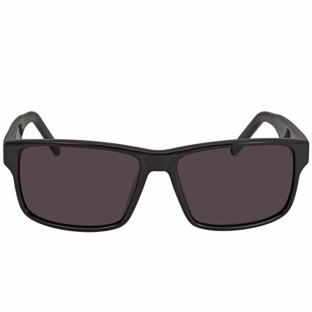 Salvatore Ferragamo Black Rectangular Sunglasses … - image 1
